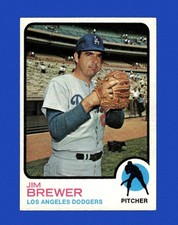 1973 Topps Set-Break #126 Jim Brewer NR-MINT *GMCARDS*
