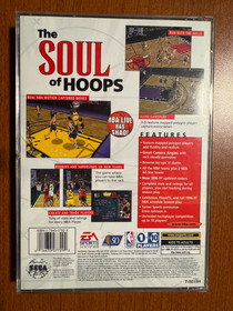 NBA Live 97 (Sega Saturn, 1996) COMPLETE CIB TESTED REGISTRATION CARD NICE!!