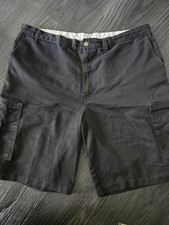 Dickies Men's Relaxed Fit Cargo Shorts, 6-Pocket, Black, 42x10.5