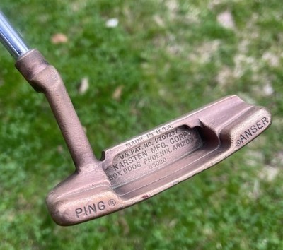 Ping Anser Karsten Slotted Putter Phoenix AZ 85020 Vintage RH 34 