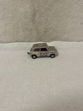 Corgi British Leyland Mini 1000-silver Team Corgi Livery Opening Doors Free Ship