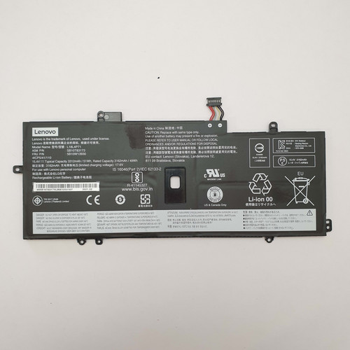 Lenovo ThinkPad X1 Yoga Gen 5 G5 Original Akku 3312mAh 51Wh Li ion Battery Pack