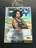2025 Topps Royalty UFC Karine Silva Finest Auto /50 Gold Refractor DX18
