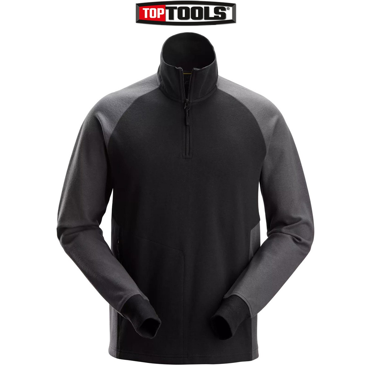 Snickers Workwear Two Coloured Zip Sweatshirt 2841 - Image 2