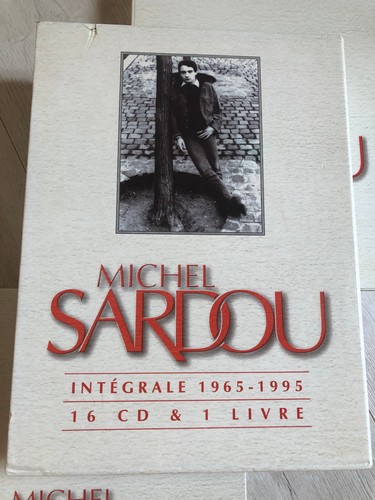 COFFRET INTEGRALE CD MICHEL SARDOU 1965 1995 AVEC LIVRE DE BORD