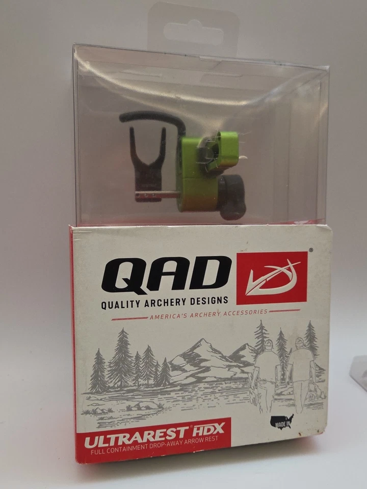 QAD ULTRA PRO SERIES HDX GREEN COLOR ARROW REST HD-X - Image 2 of 4
