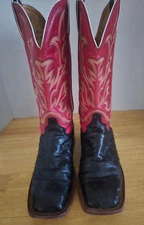 JUSTIN AQHA REMUDA L8505 BOOTS WOMEN'S SZ 9.5B