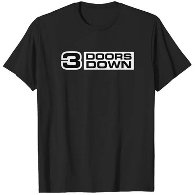 3 Doors Down Logo Black Cotton Shirt Allsize S-5XL BS1281