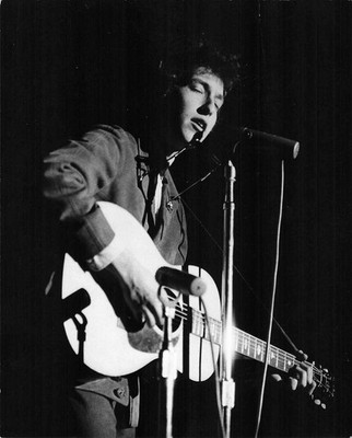 1965 Bob Dylan Santa Monica Concert Original Ken Burster Photograph Type 1 Photo