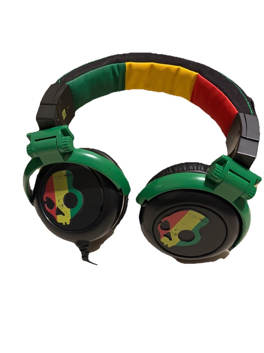 Skullcandy Rasta Wired Overhead Headphones | eBay