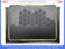 0408T3 New For Dell Alienware M18 R1 R2 Laptop Bottom D Cover Lower Case 408T3