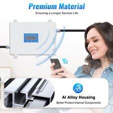 Repeater 3G 4G Signal Booster phone Amplifier Kit GSM Mobile Tri-Band Repeater