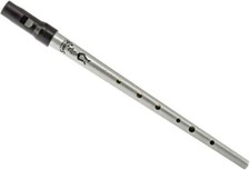 Clarke Sweetone D Traditional Irish Tin Penny Whistle  Soft Black Whistle