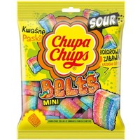Chupa Chups Mini Sour Belts 55G