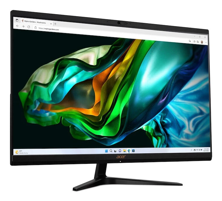 Acer Aspire C27-1800 PC AIO 27" FHD i3 8 GB SSD 512 GB W11 Nero DQ.BLHET.001 - Immagine 2 di 4