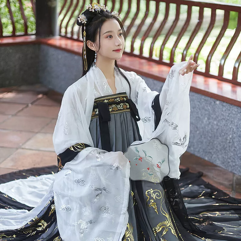 Female Hanfu Women Traditional Chinese Style Fairy Dress Oriental Dance  Outfit