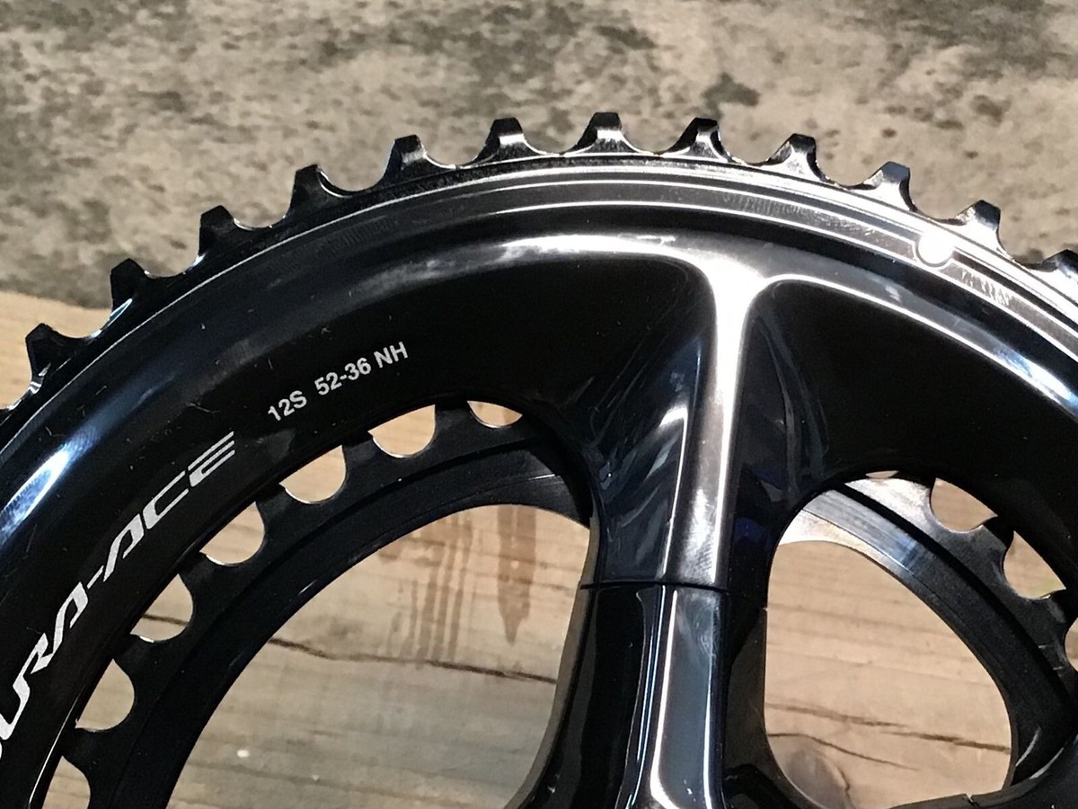 Shimano Dura-Ace FC-R9200 2x12 Speed 170mm 52/36T Crankset
