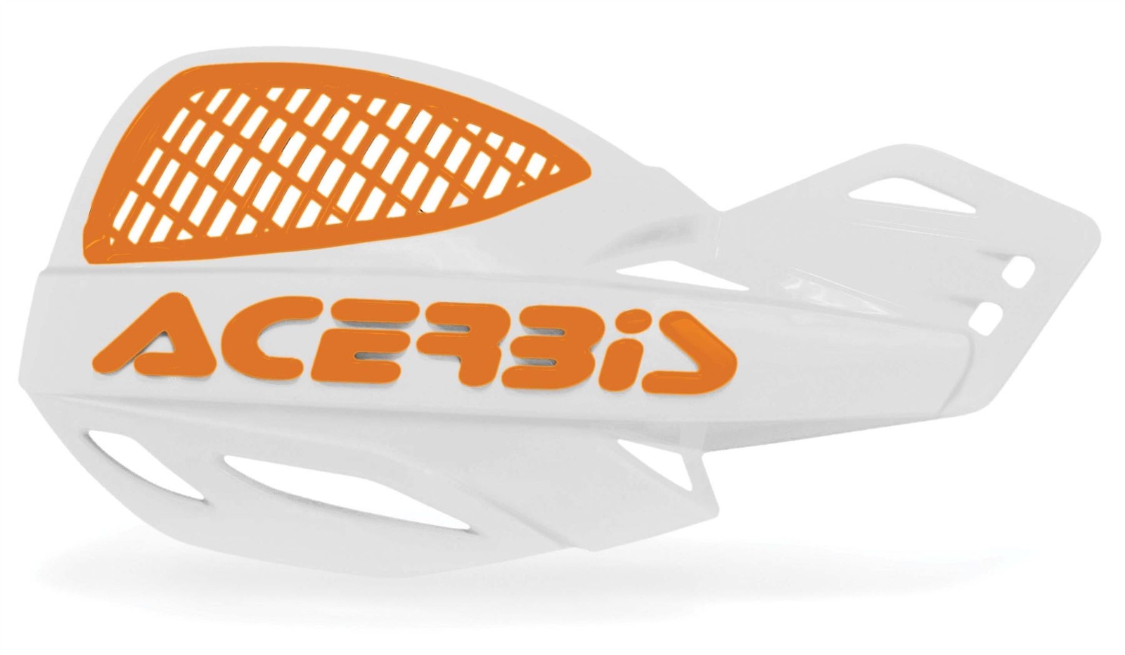 Acerbis Uniko MX Handguards Pair + Kit For White Orange Sherco SE SER SEF SEFR