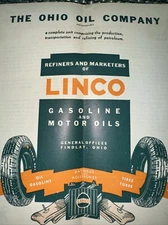 Vintage Oct. 1934 American Motor Traveler LINCO Ohio Oil Original Booklet (B8)