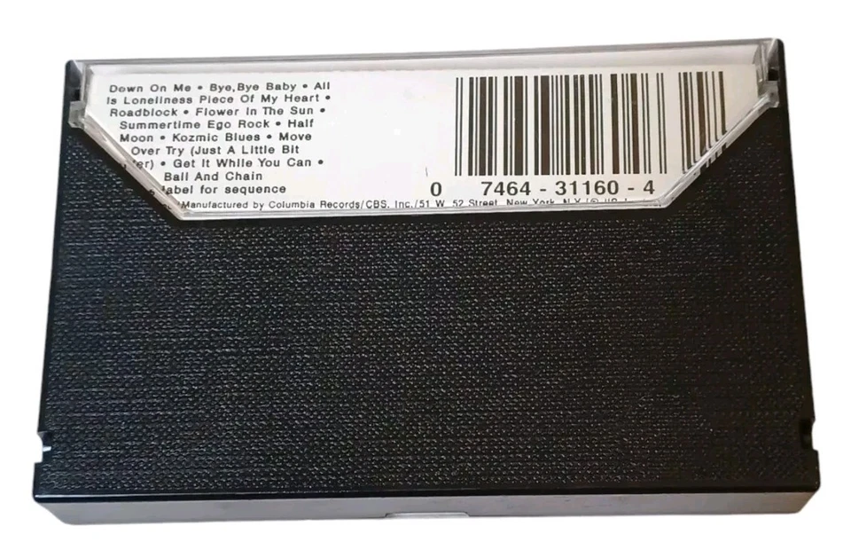 Janis Joplin - In Concert Cassette tape C2T 31160 1972 - Image 2 of 3