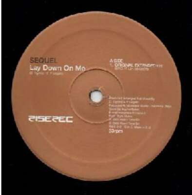 Sequel - Lay Down On Me 12'' Vinyl Schallplatte 