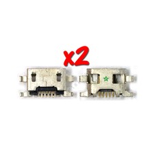 2X BlackBerry PRIV STV100 STV100-3 USB Charger Charging Port Dock Connector