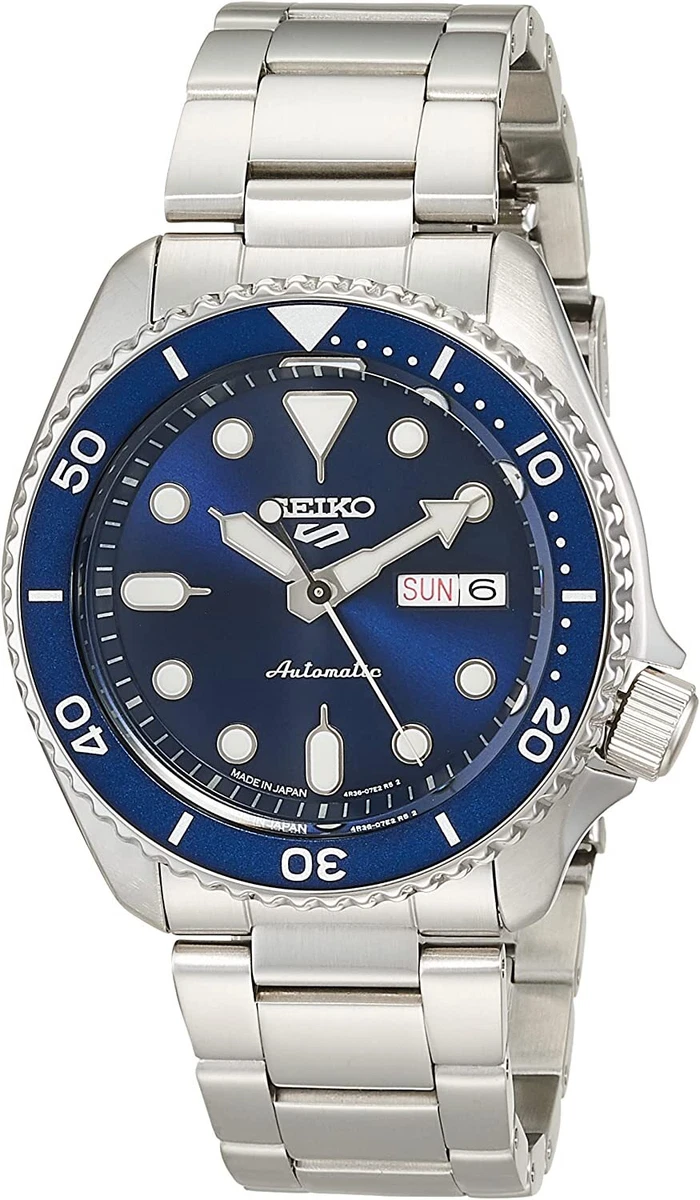 SEIKO SBSA001 5SPORTS SKX Sports Style Men's Metal Band Japan Imported NEW