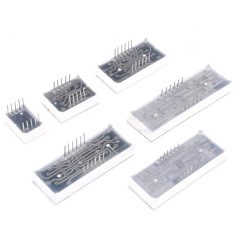 8 Segment LED Displays Common Anode / Cathode Different bits sizes Digital Tube - Image 2 of 4