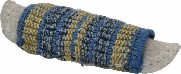 100 new Steel Grip Finger Guards, Open End, Split Leather, #14314 L / Large Foto 3 de 3