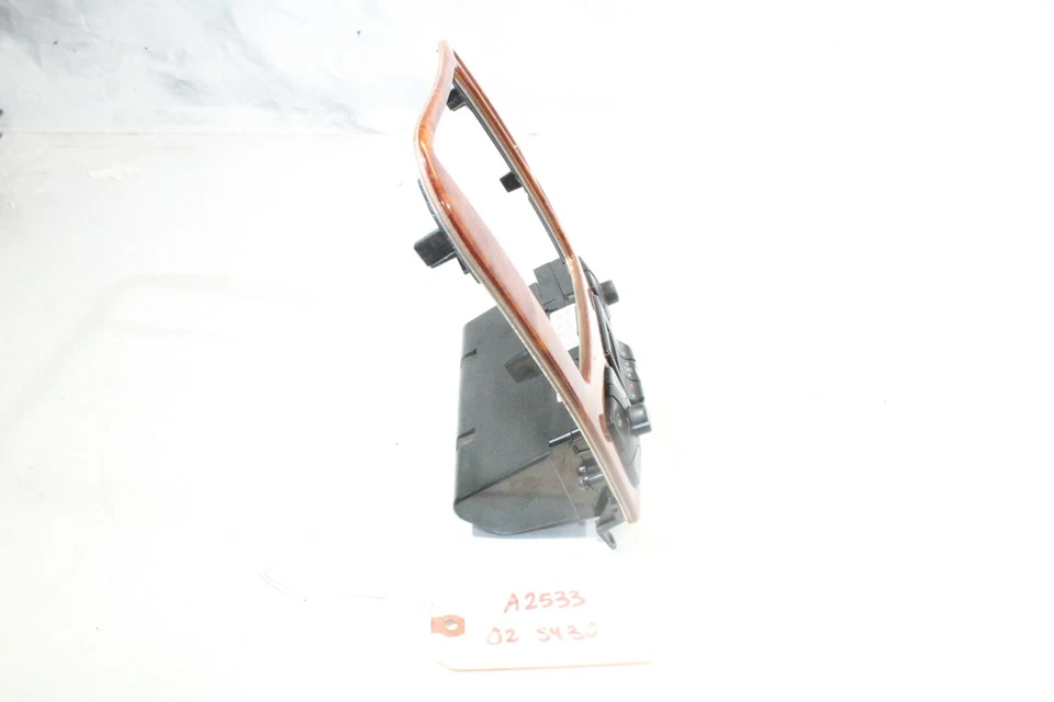 Mercedes-Benz S430 2002 montaje de moldura de bisel de control de clima A2533 Foto 4 de 4