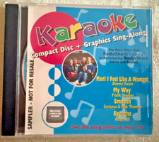 Karaoke Compact Disc  Graphic Sing Along Cd, Radio Shack