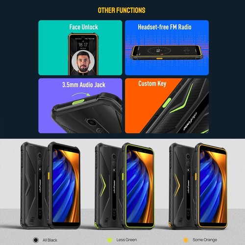 5.45'' Ulefone Armor X12 Pro 4GB+64GB IP68/IP69K Rugged Phone Global Android 13 - Picture 6 of 36