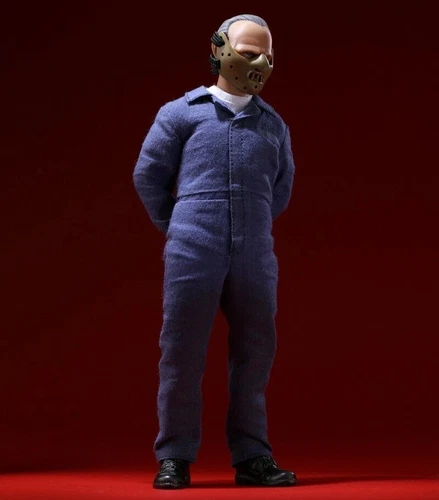 Tuta blu scala 1/12 salopette vestiti prigione modello per action figure 6" - Foto 2 di 10