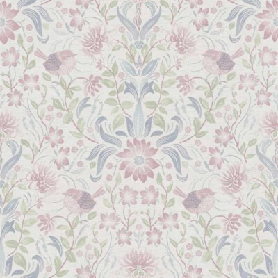 EUR 7,51/qm / Tapete A.S. Creation 39075-3 Landhaus Floral Vögel Creme Blau Rosa