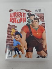 Wreck-It Ralph (Nintendo Wii, 2012) Complete W/Manual