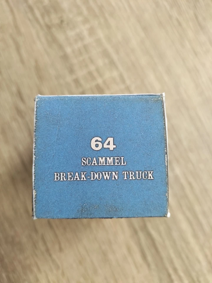 Matchbox Regular Wheels No64 Scammel Tow Truck - Replica / Copy Box only - Image 3 of 3