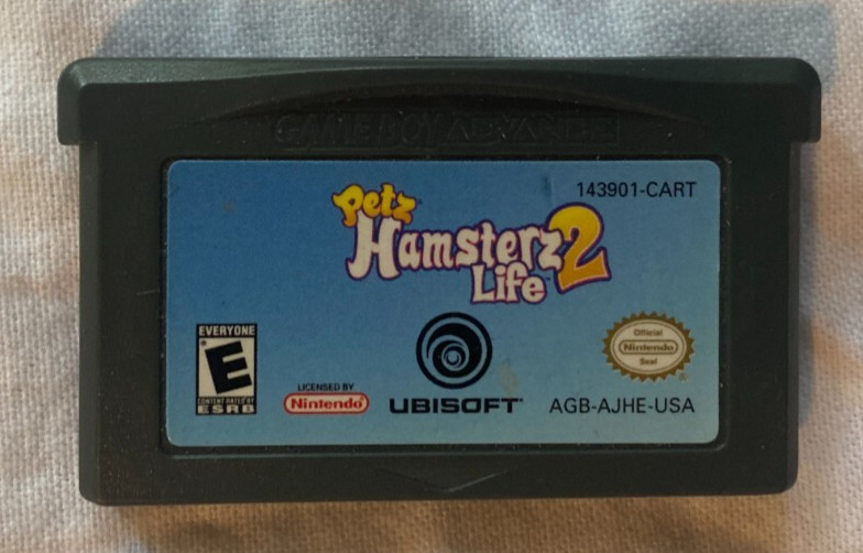Petz Hamsterz Life 2 (Nintendo Game Boy Advance, 2007) Cart Only VG Cond