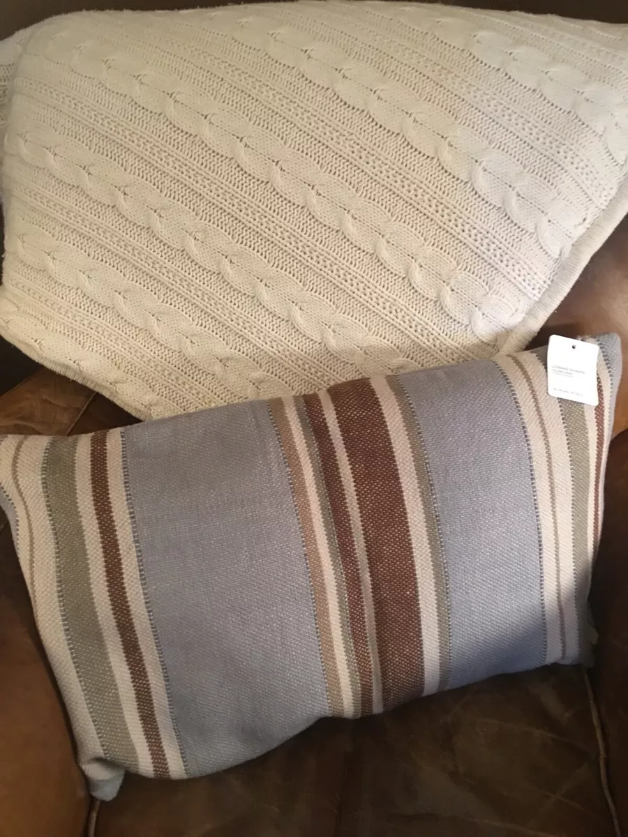 Pottery Barn Lonnie 16 x 26 Lumbar Pillow Cover Gorgeous Neutrals