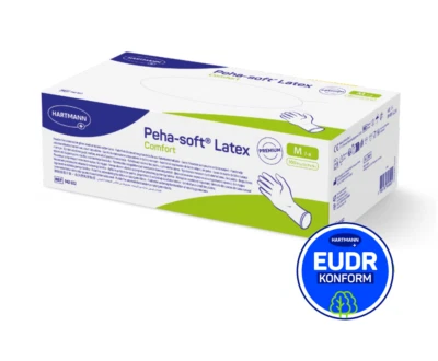Hartmann Peha-Soft Latex Comfort 100 Stk Einweghandschuhe Einmalhandschuhe XS-XL