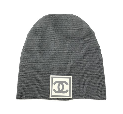 CHANEL Sport Vintage Coco Mark Beanie 