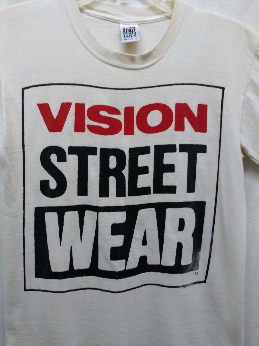 Vintage 1986 Authentic Single Stitch VISION STREET WEAR Vintage 1986 Authentic Single Stitch VISION STREET WEAR