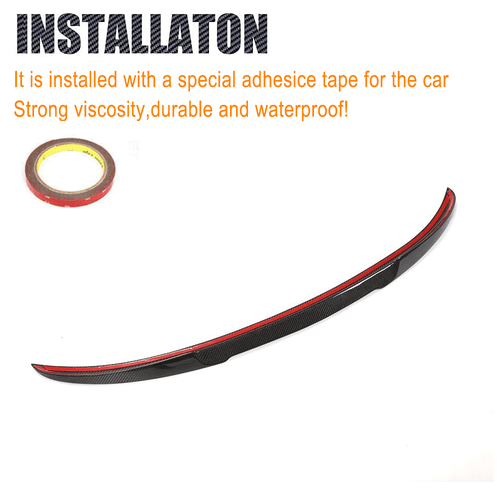 Alerón trasero de carbono alerón labio ala se adapta a BMW F36 serie 4 420i 435i 2013-19 - Imagen 10 de 12