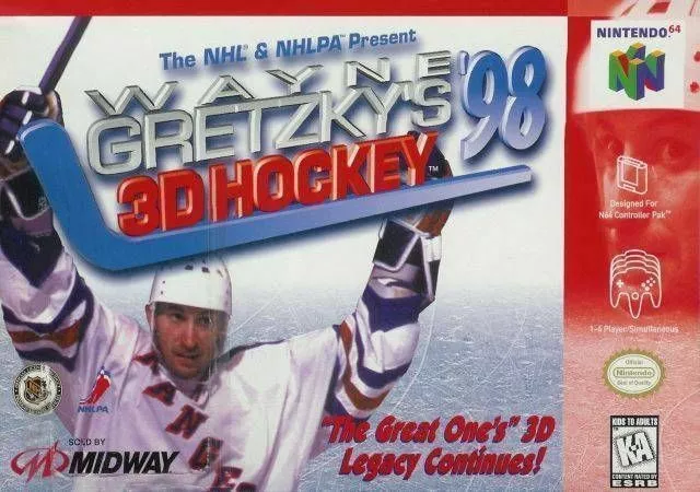 Wayne Gretzky's 3D Hockey '98 Nintendo 64 Gameplay HD 