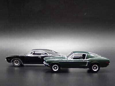 1968 68 FORD MUSTANG & DODGE CHARGER BULLITT LEGACY 1/64 1968 68 FORD MUSTANG & DODGE CHARGER BULLITT LEGACY 1/64