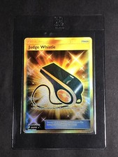 Judge Whistle - Gold Secret Rare - Great Condition- Team Up - 194/181 on eBay