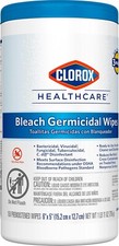 6 in. x 5 in. Unscented Bleach Germicidal Disinfecting Wipes, Canister (150-Coun
