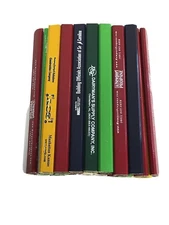 24 Lot Misprint Woodcase Carpenter Pencils, 2 Lead, Bulk Wholesale Lot