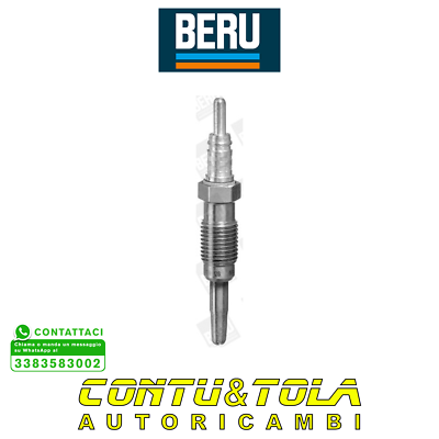 GN003 BERU 0 100 226 379 Candeletta 11,5V 13A M10x1,0, Con - 2