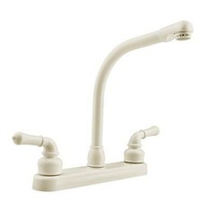 American Motorhome RV 8" Cream Kitchen Tap  DF-PK210C-BQ