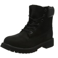 girls black timberland boots